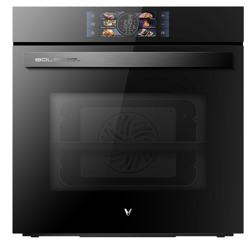 9221935 Электрический духовой шкаф Viomi VBO801 черный STDN-0052622