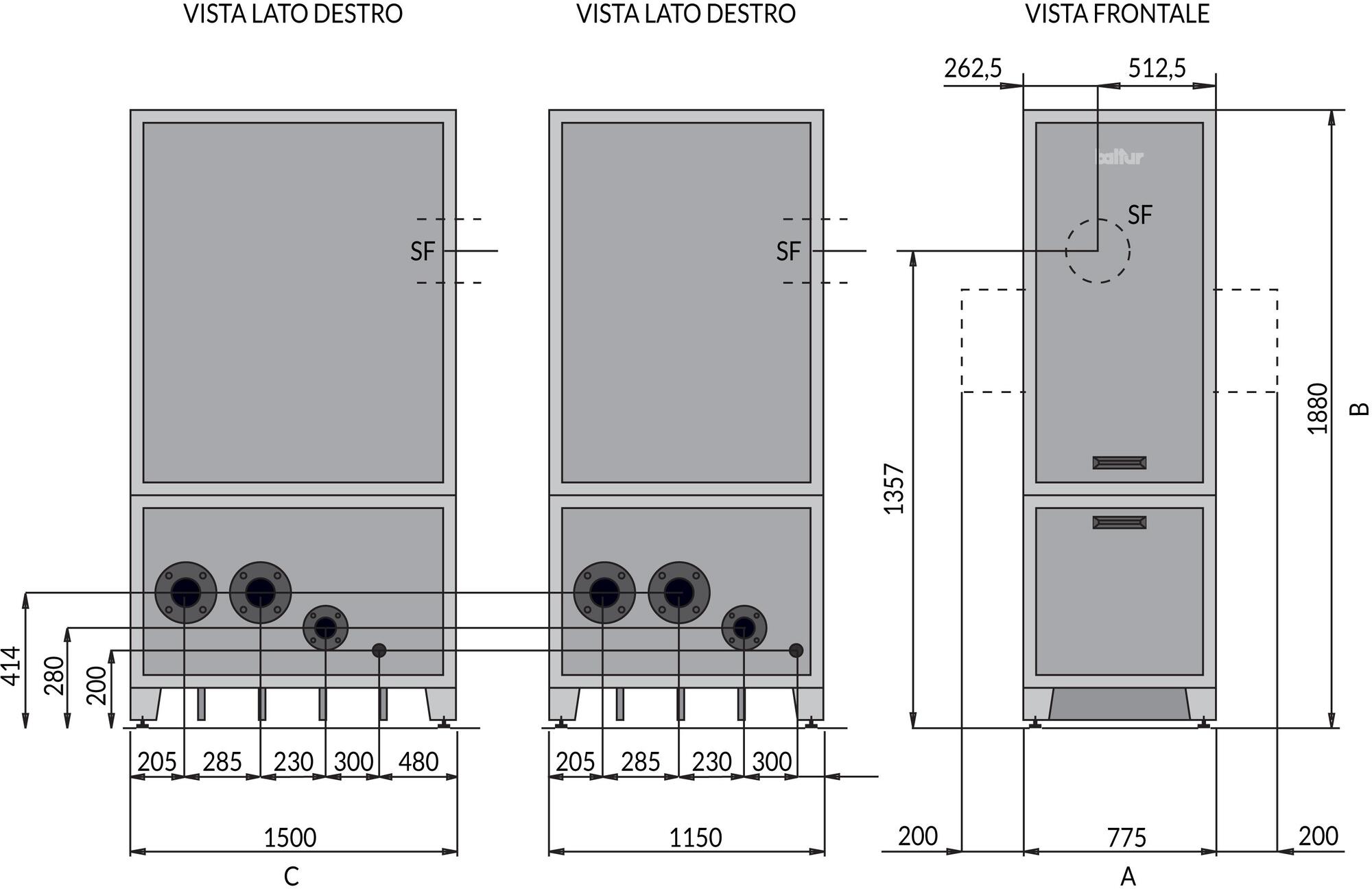 Baltur Модульный компрессорно-тепловой агрегат с гидроникой на борту Mcs.2 hidro sun-id-1413423 - Вид №2