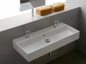 8031/r-100/b Накладная раковина на столешницу  овальная Scarabeo Ceramiche Teorema