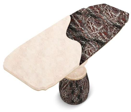 Malabar Прямоугольная консоль из мрамора sun-id-1369571 - Вид №2