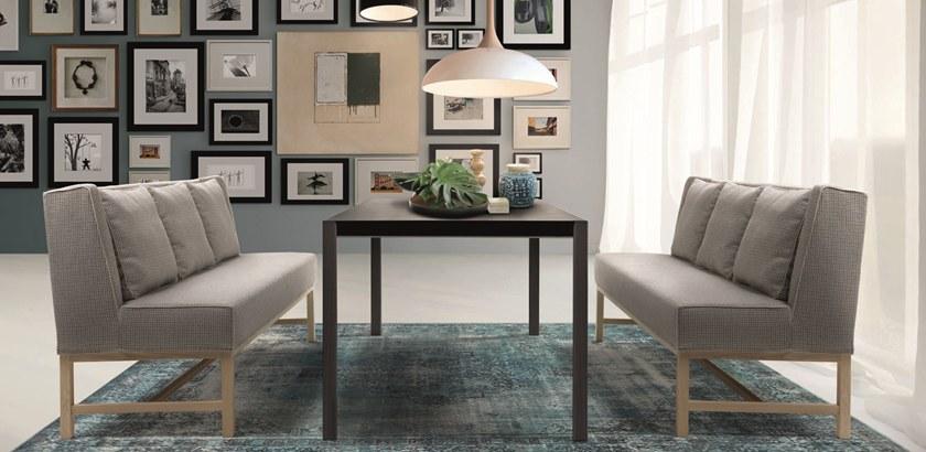 Marac Скамья со спинкой, обитая тканью sun-id-1473494 - Вид №5