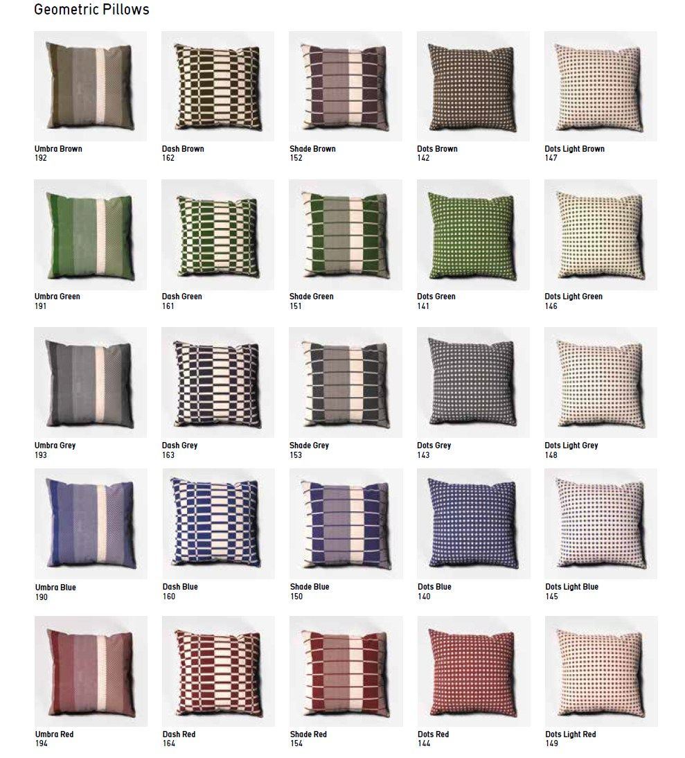 Тканевая квадратная Садовая подставка для ног Kettal Bitta ARCH-00080429 - Вид №11