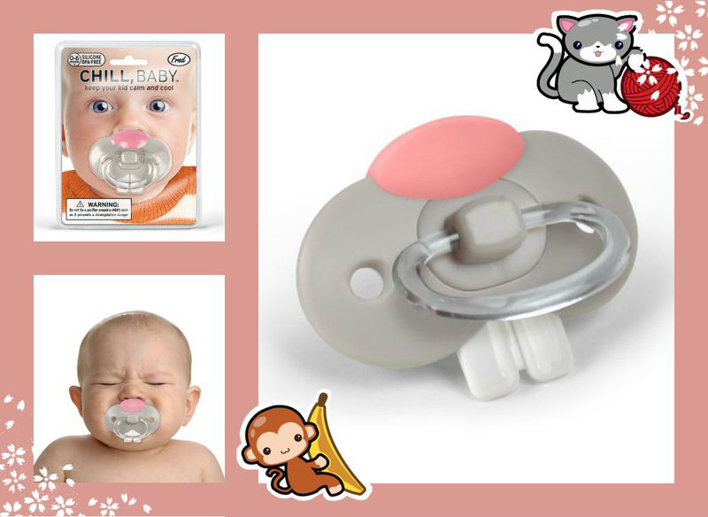 043 Пустышка (соска) chill baby Зайчик Fred&Friends  - Вид №2
