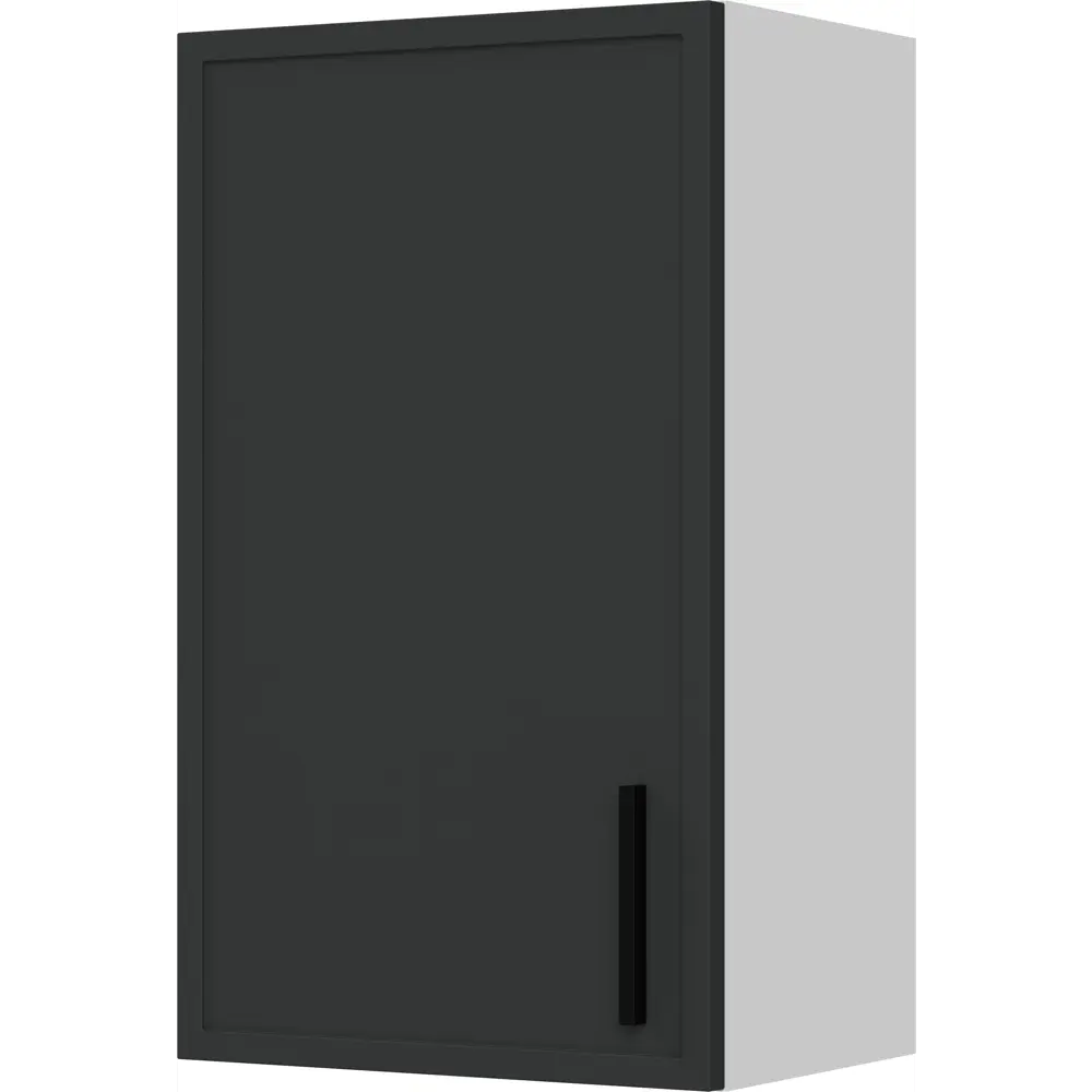 Навесной шкаф Hepo 40x67.6x29 см KONSENSA ЛДСП цвет серый Неро STLM-2045684 - Вид №1