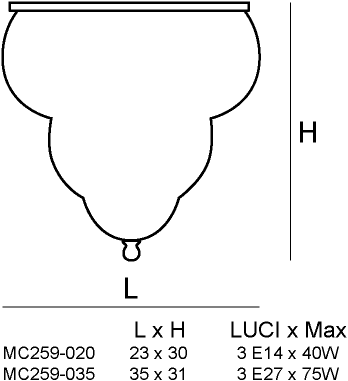 Siru Потолочный светильник из муранского стекла Classic sun-id-1344568 - Вид №1