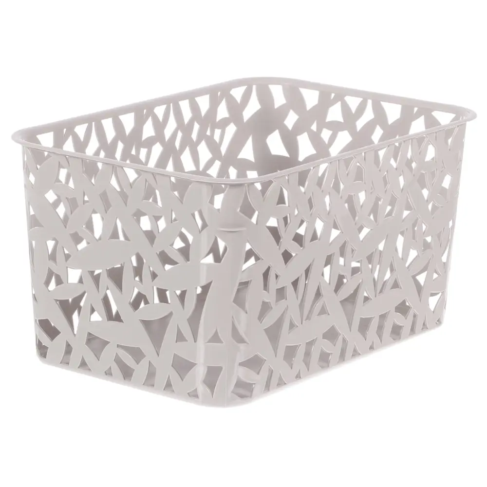 БЫТПЛАСТ Корзина для хранения 28x19x14,5 см — стильная организация пространства 82009261 Корзинка STLM-0017175 - Вид №1