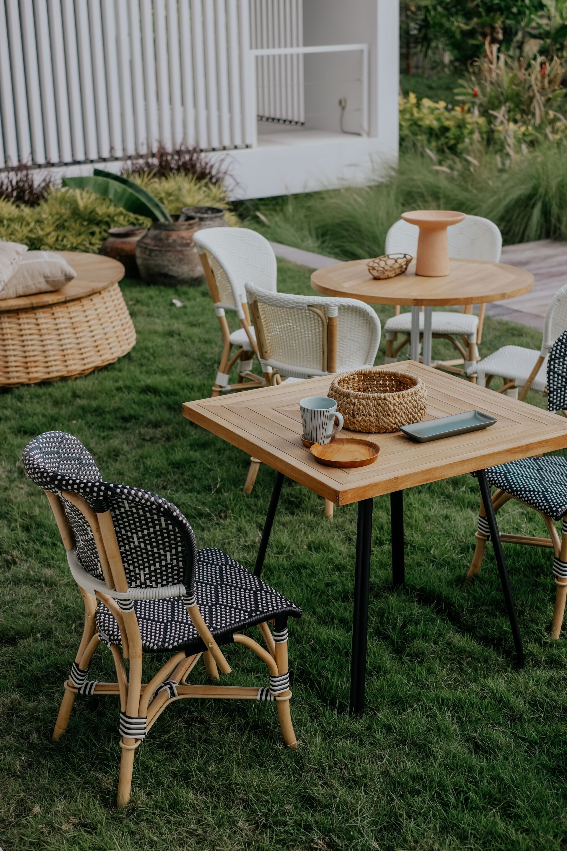 Ротанг сад стул с открытой спинкой cbdesign бистро ARCH-00150703 - Вид №22