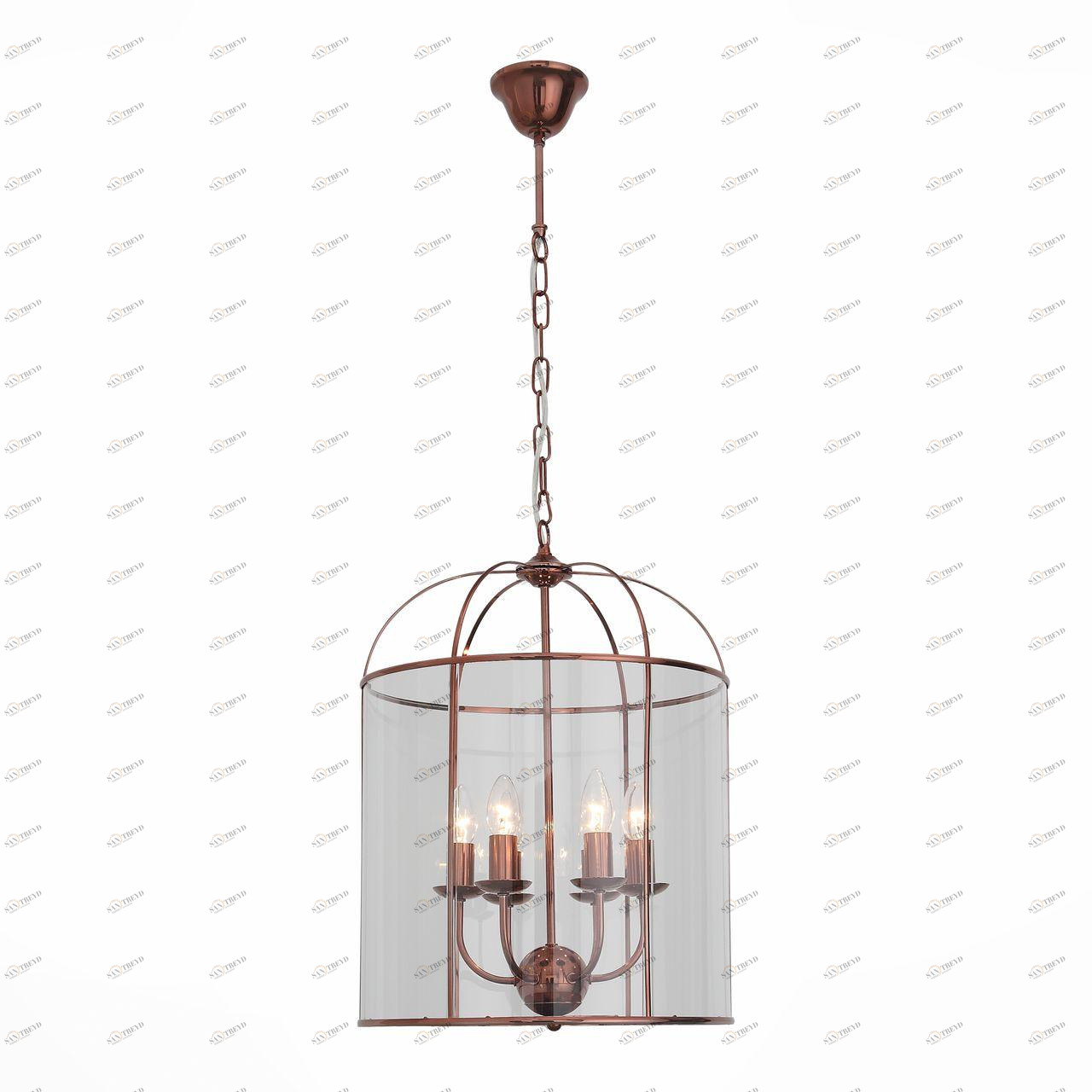 Подвесная люстра ST Luce Odierno SL267.603.06 ST LUCE ДИЗАЙНЕРСКИЕ, ODIERNO COPPER 108515 Медь 