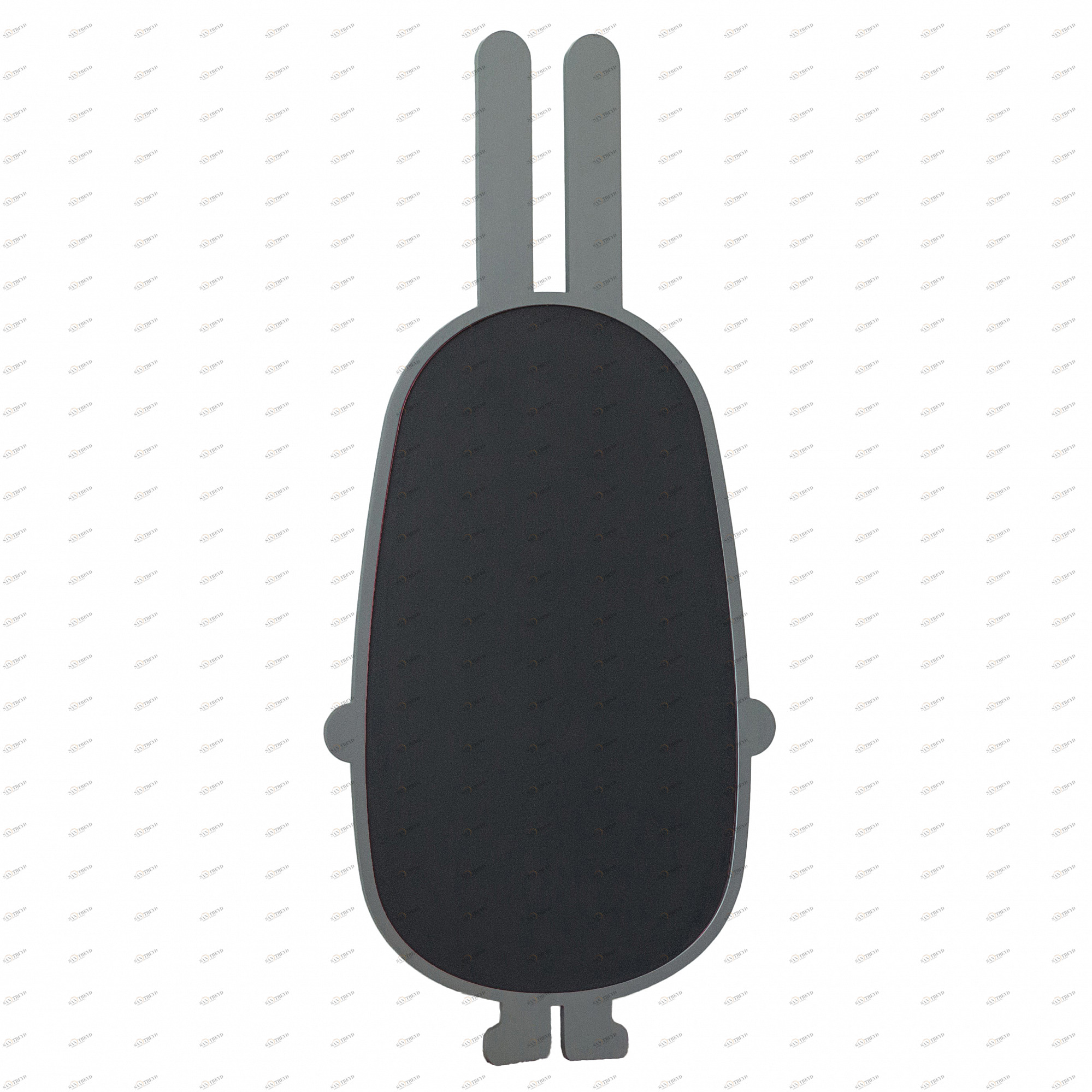 Магнитно-грифельная доска серая "Заяц" ЗАЯЦ  00-3859355 Серый Santreyd 