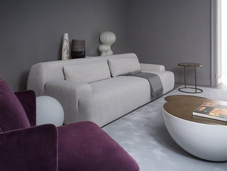 Meridiani Низкий круглый журнальный столик из полиуретана sun-id-1422039 - Вид №24