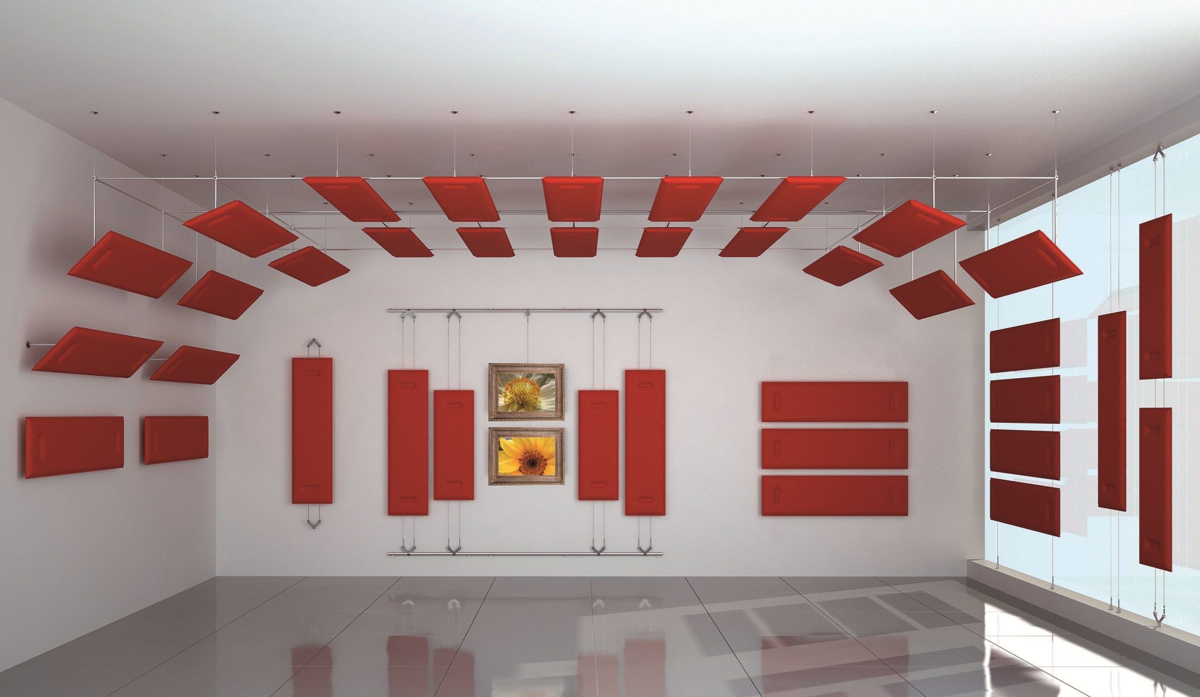 Акустическая панель в Trevira® CS Caimi Brevetti технология Snowsound ARCH-00049479 - Вид №20