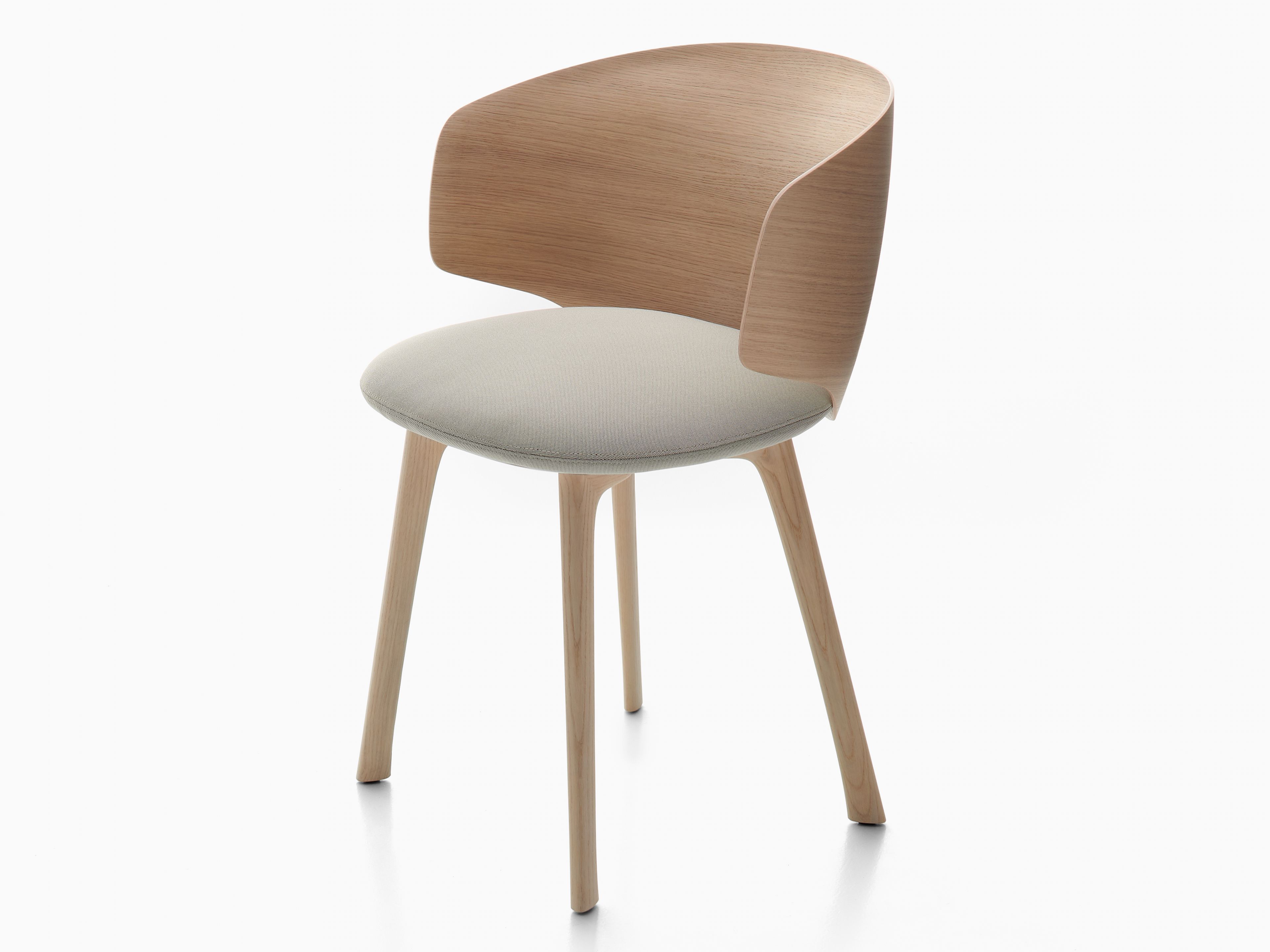 Деревянный стул с мягким сиденьем MDF Italia Universal Collection ARCH-00119317