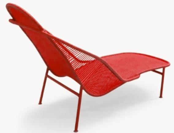 Moroso Шезлонг из цветных тканых полиэтиленовых нитей M'afrique sun-id-1371894 - Вид №5