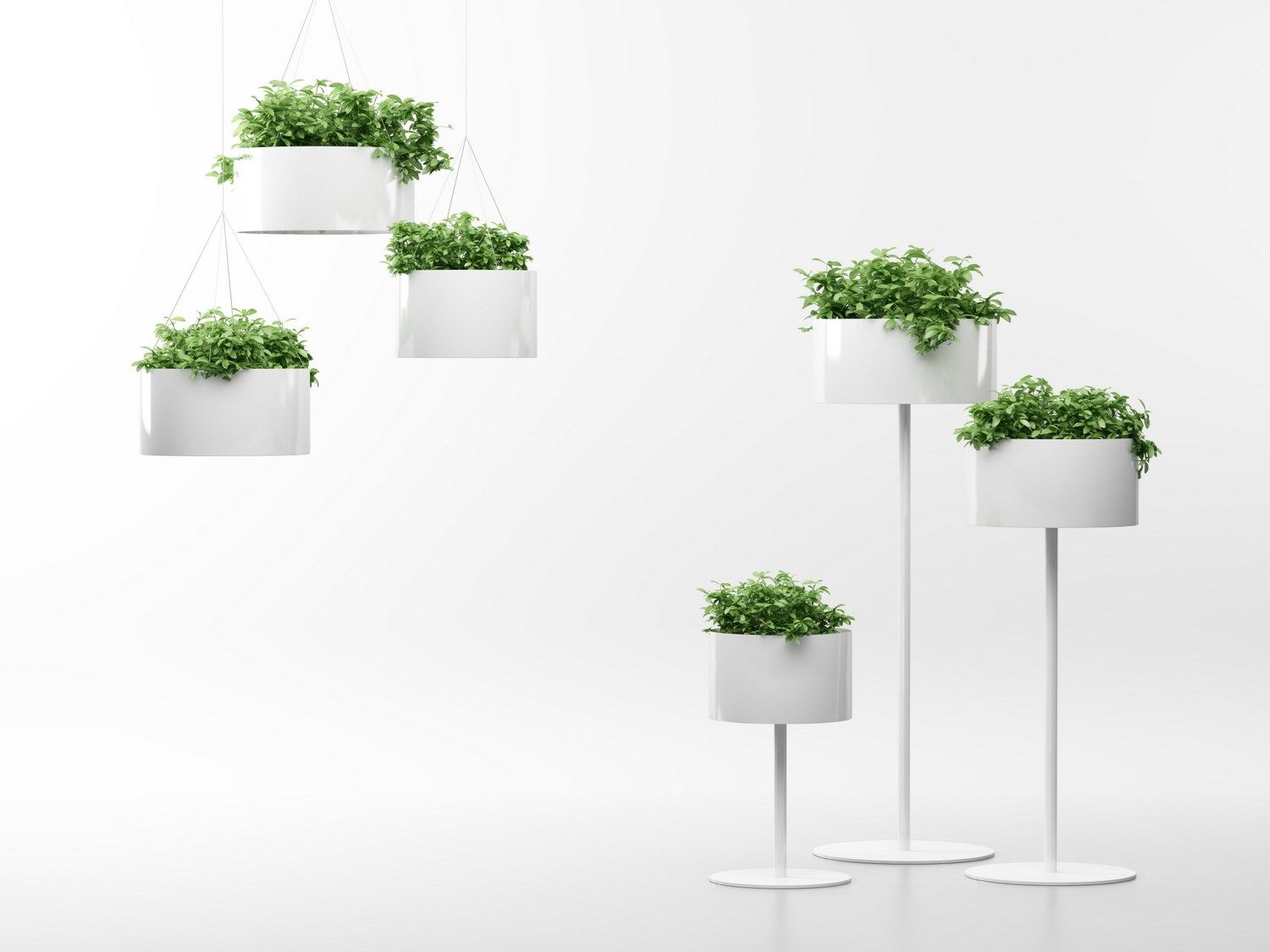 Алюминиевый держатель для горшка Systemtronic GREEN CLOUD ARCH-00004837 - Вид №3