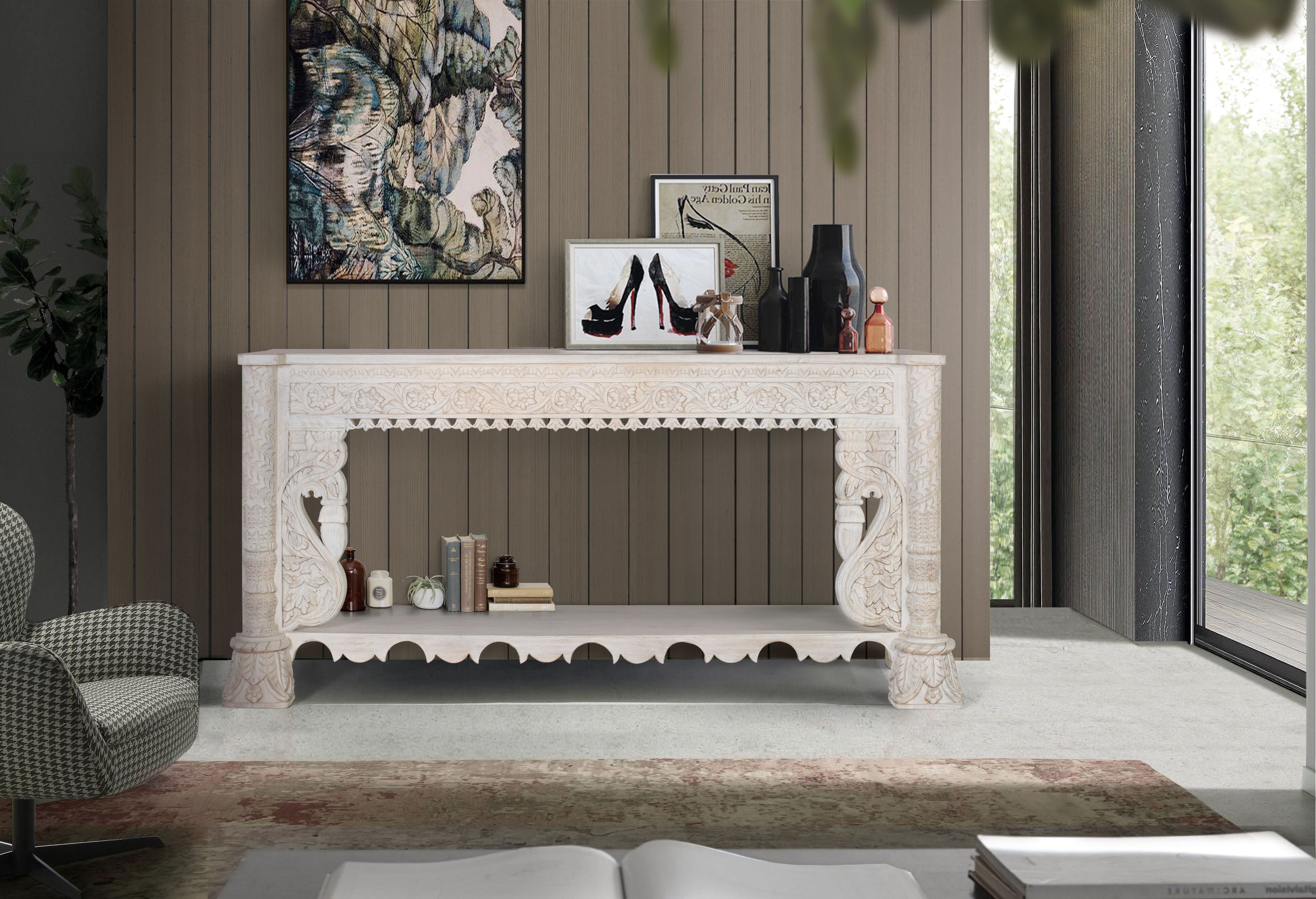 Прямоугольная консоль из манго Giner y Colomer Бхопал ARCH-00098489 - Вид №6