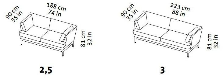 brühl Диван из ткани с подголовником Carousel sun-id-1505694 - Вид №9