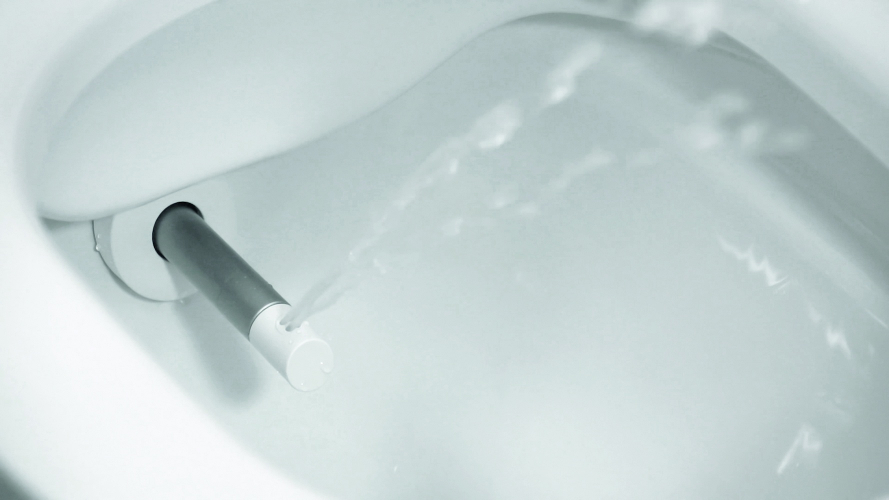 H8206014000001 Подвесной унитаз-биде, безободковый rimless, включает в комплект съемное сиденье с крышкой с механизмом "мягкое закрывание" LAUFEN PRO - Вид №52