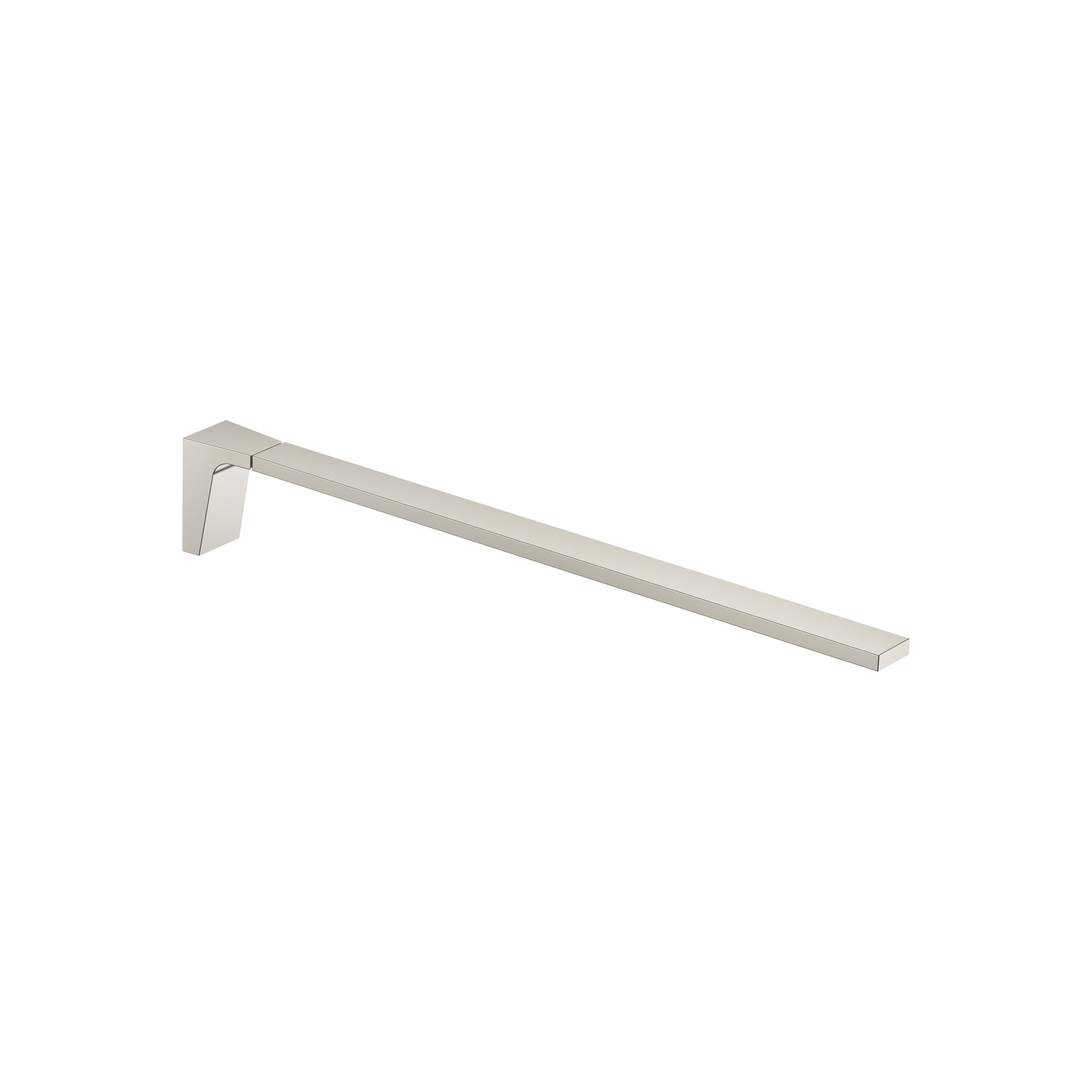 CL.1 Вешалка для полотенец, цельная, неповоротная, матовая платина DornBracht 83211705-06