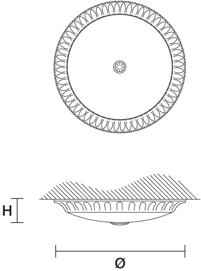 Masiero Потолочный светильник из латуни Brass & spots sun-id-1437935 - Вид №3
