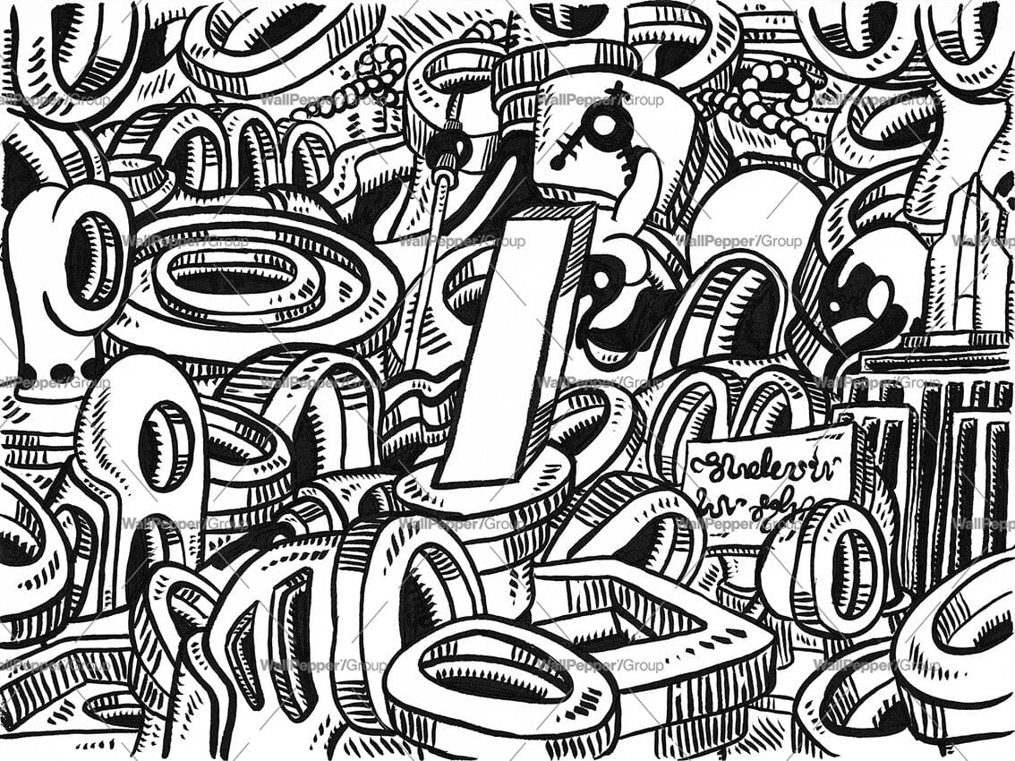 Carta da parati PVC free, eco-friendly, lavabile WallPepper FUTURE PAST ARCH-00027871 - Вид №1