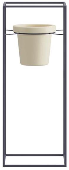 Ersa Высокий квадратный металлический горшок для растений sun-id-1389720 - Вид №1