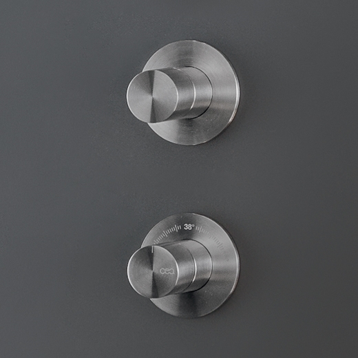 Термостатический смеситель для душа набор с запорным клапаном  CAR60 CEADESIGN  - Вид №1