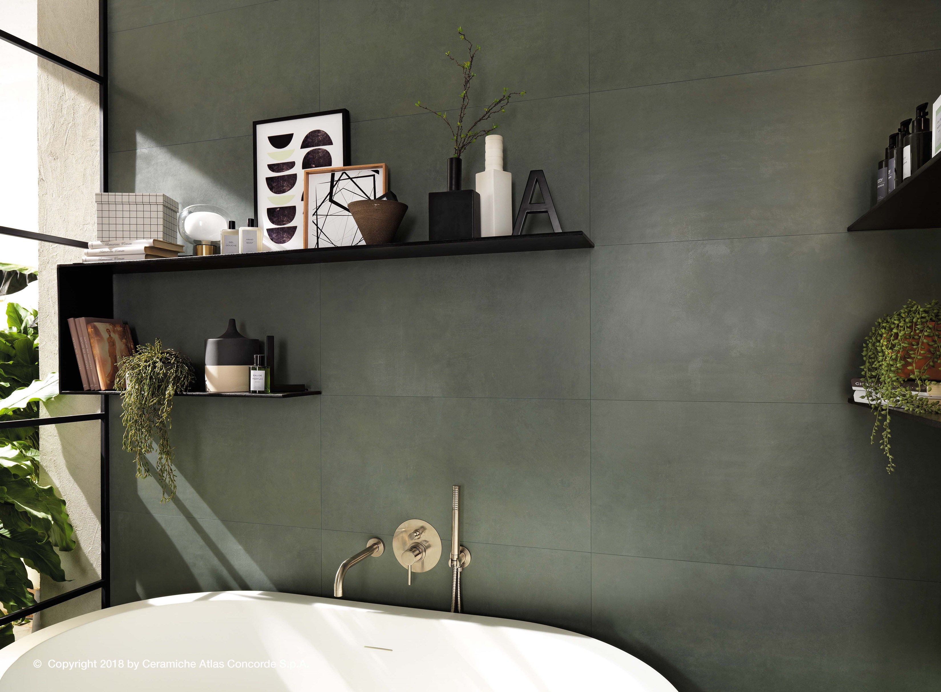 Керамическое покрытие из белой пасты с эффектом цемента Atlas Concorde ARCH-00060096 - Вид №2