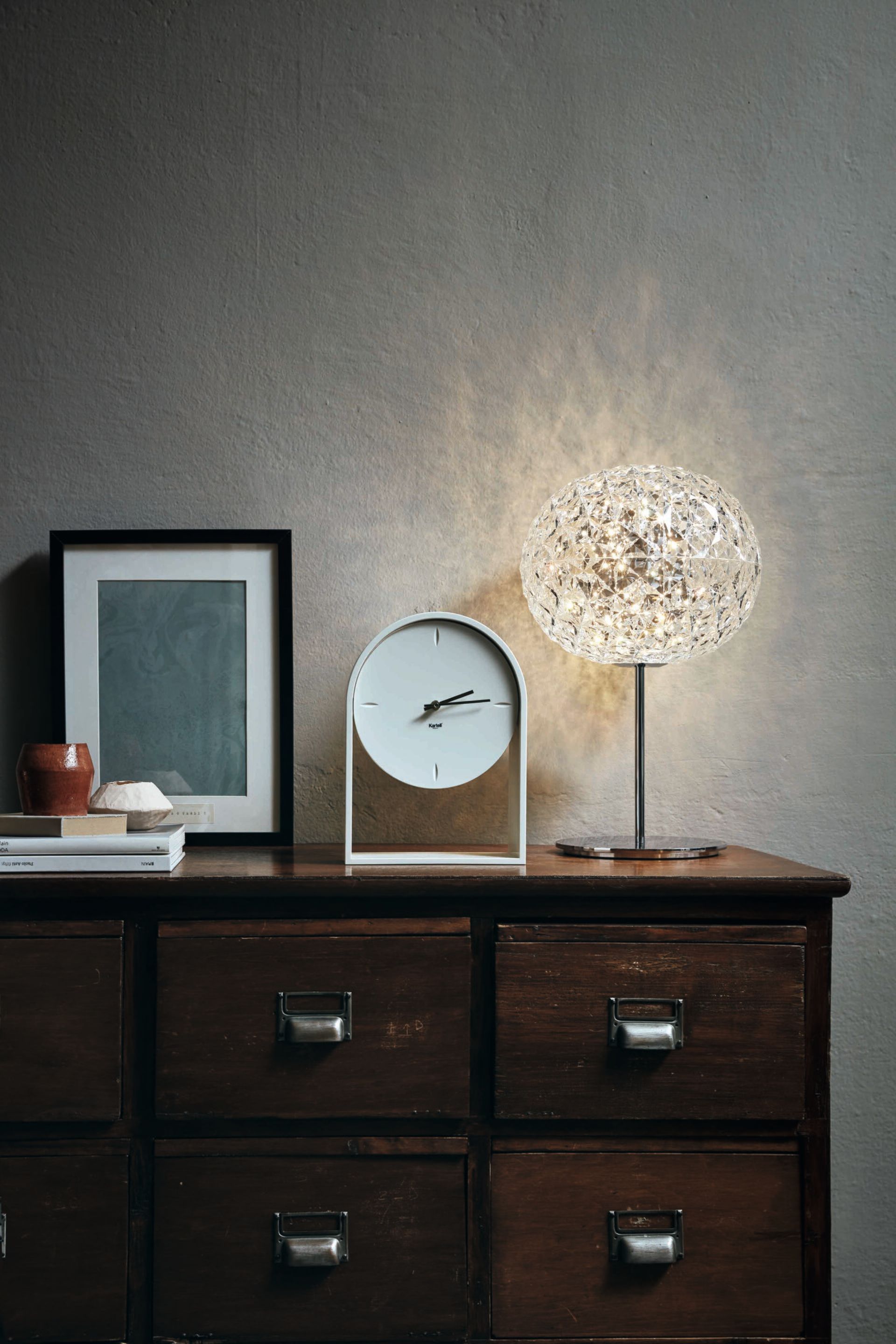 Настольные часы из инженерного пластика Kartell AIR DU TEMPS ARCH-00135704 - Вид №1