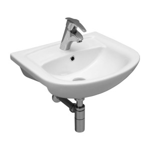 1837  1837 Умывальник с половинной столешницей 51x42см