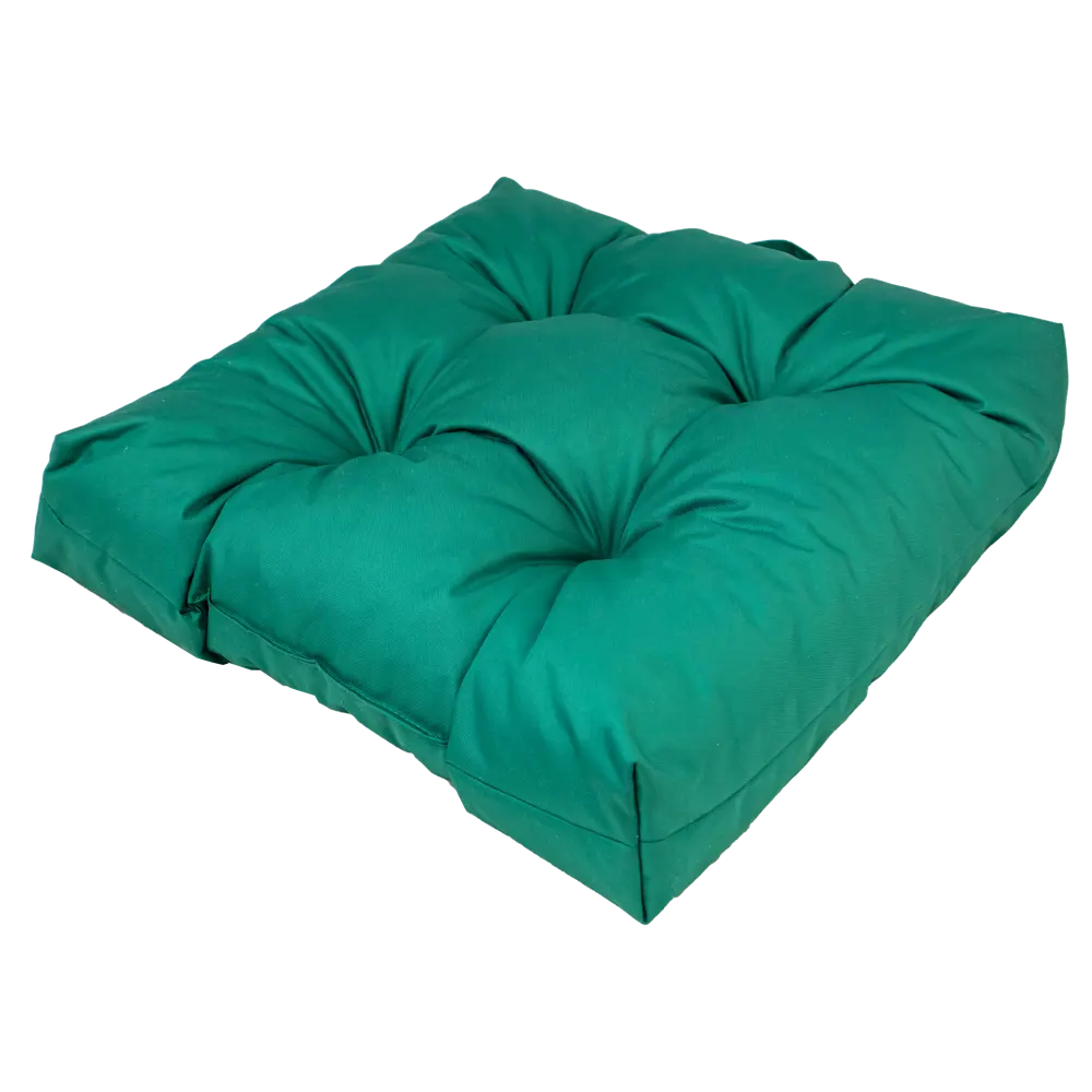 Сидушка для пикника Linen Way 50x50 см цвет зеленый Уличная подушка STLM-2071608 - Вид №1