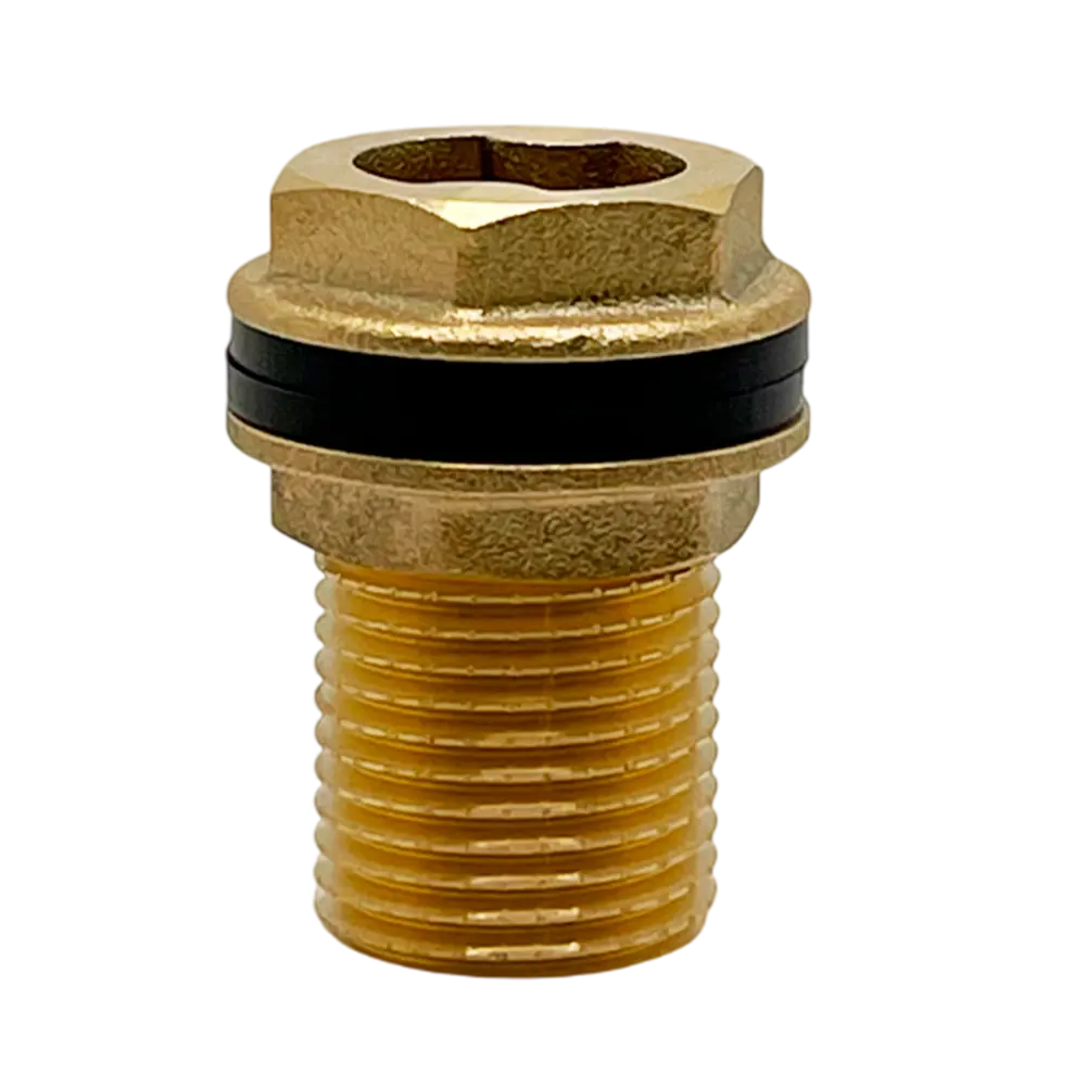 Штуцер для врезки в бак 1/2" НР мм латунь Santreyd STLM-2063036 - Вид №2