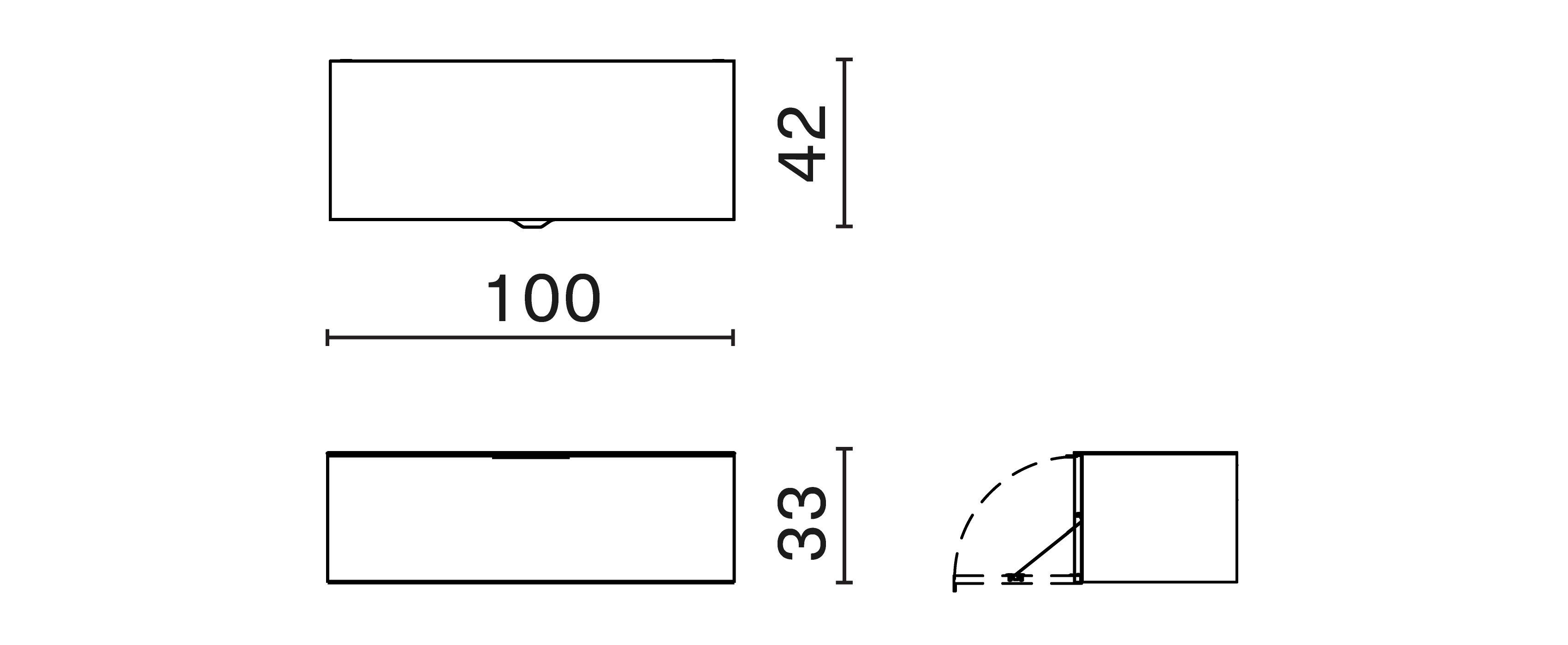 Шкаф из дуба с откидными дверями District Eight Drift ARCH-00058575 - Вид №3