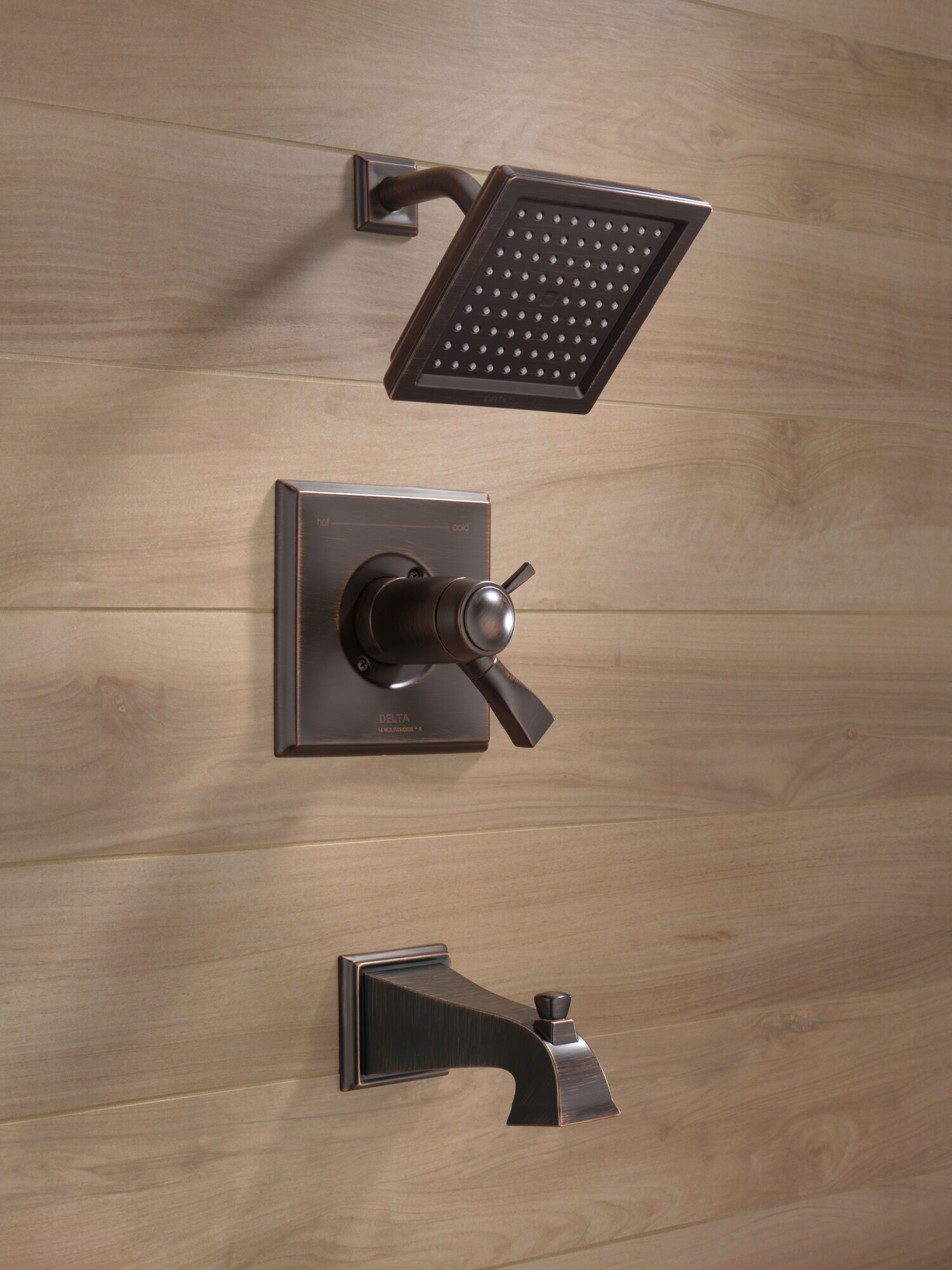 T17T451-RB-WE Для ванны и душа TempAssure® серии 17T Delta Faucet Dryden Венецианская бронза  - Вид №2