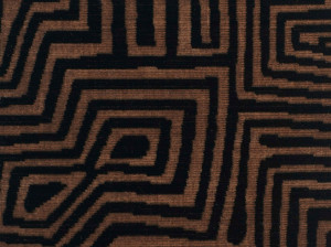 Жаккардовая обивочная ткань с графическим рисунком