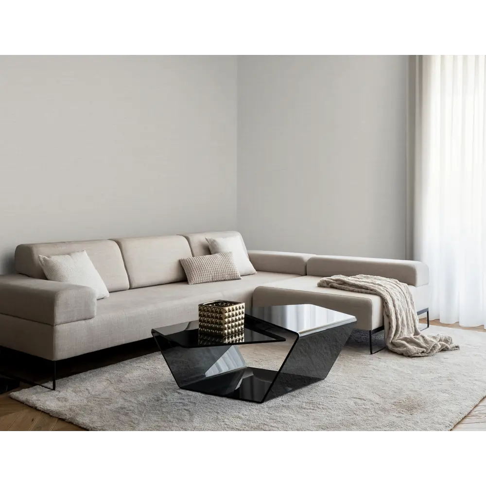 Обои флизелиновые KREAFORTA Ним светло-серые 1.06 м 587641 STLM-2182778 - Вид №1