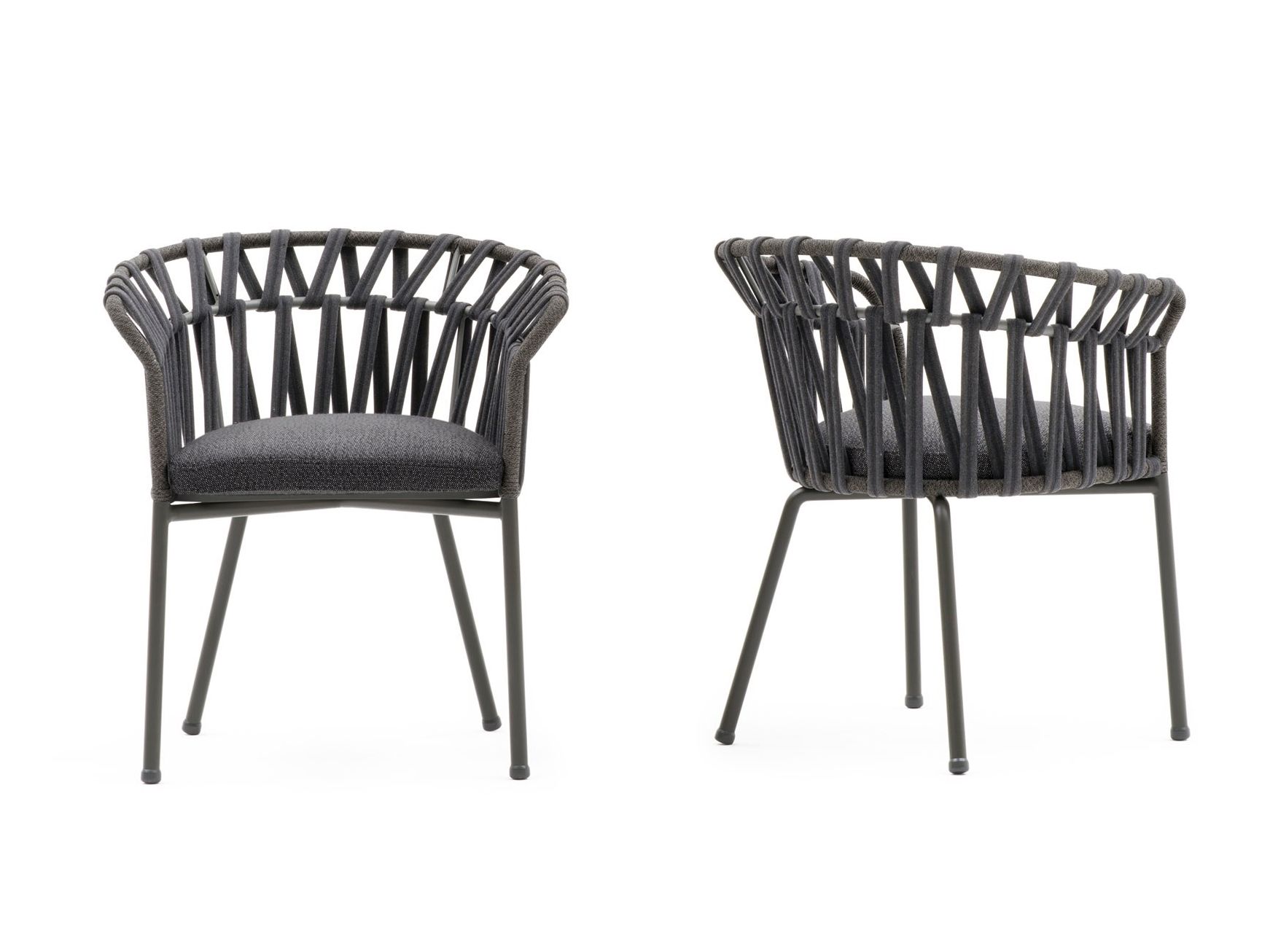 Алюминиевый стул с порошковым покрытием с подлокотниками Varaschin Emma Cross ARCH-00084415 - Вид №31