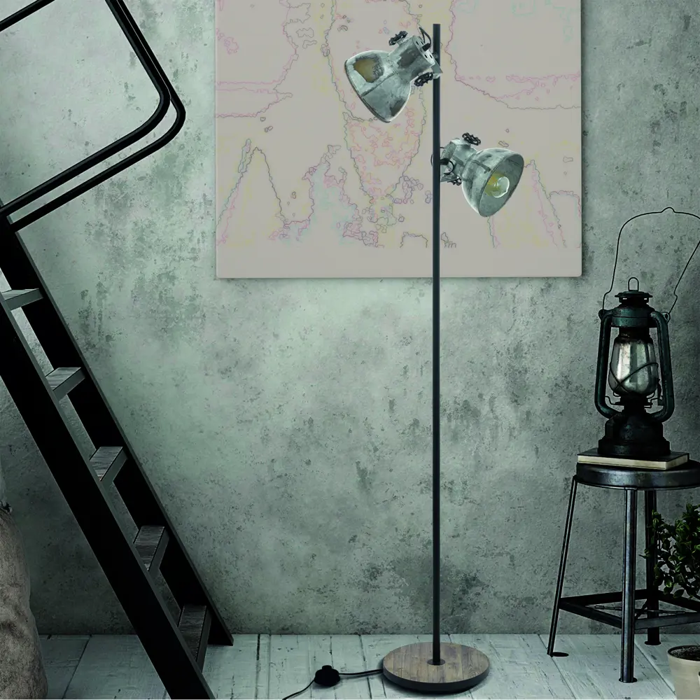 Торшер Eglo «Barnstaple», цвет серый STLM-2059877 - Вид №3