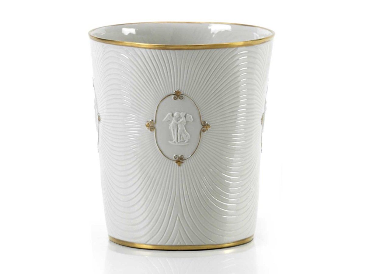 Фарфоровая мусорная корзина VILLARI Amalfi ARCH-00028250 - Вид №1