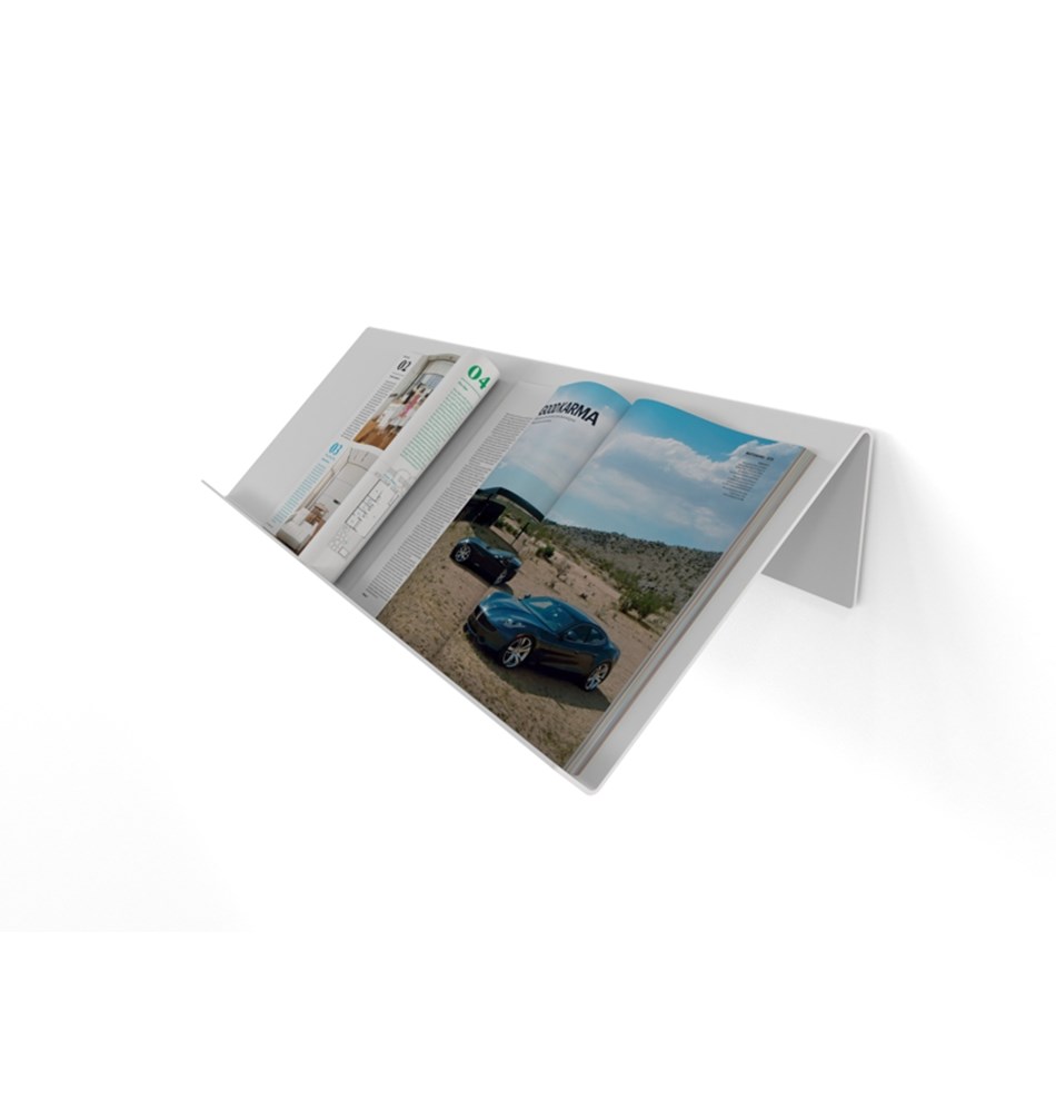 FROST Полка для обуви / магазинов 4039 100cm » белая Алюминий Белый U4039-W  - Вид №2