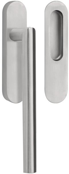 Formani Ручка-ручка из нержавеющей стали для раздвижных дверей Basic Lb230pa, lb230 - Вид №1