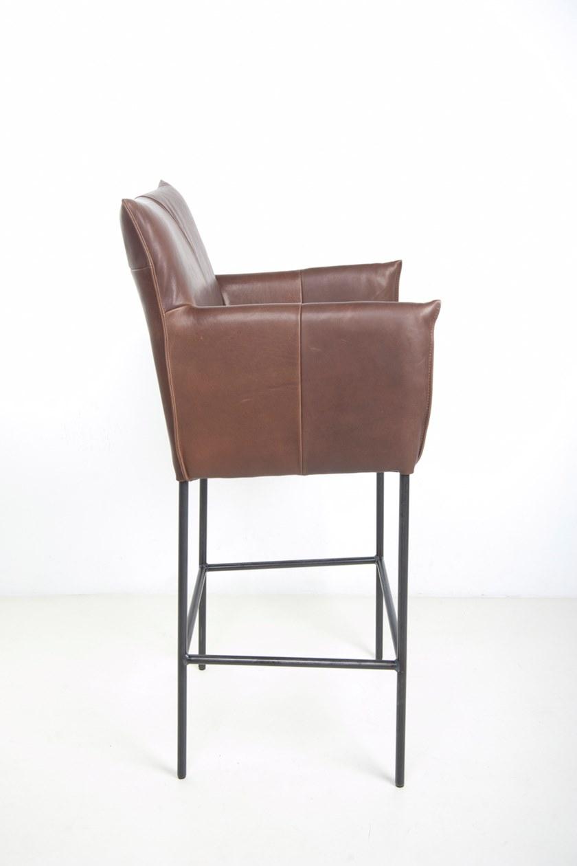 Jess Высокий кожаный табурет с подлокотниками Forward sun-id-1389532 - Вид №1