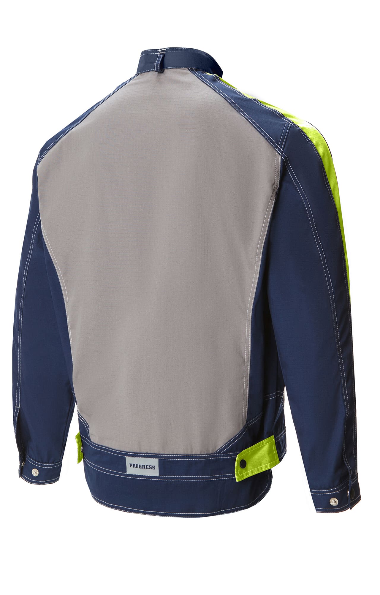 68844 Костюм "Прогресс" темно-синий с серым лимон  Летняя спецодежда  размер 52-54/170-176  - Вид №2