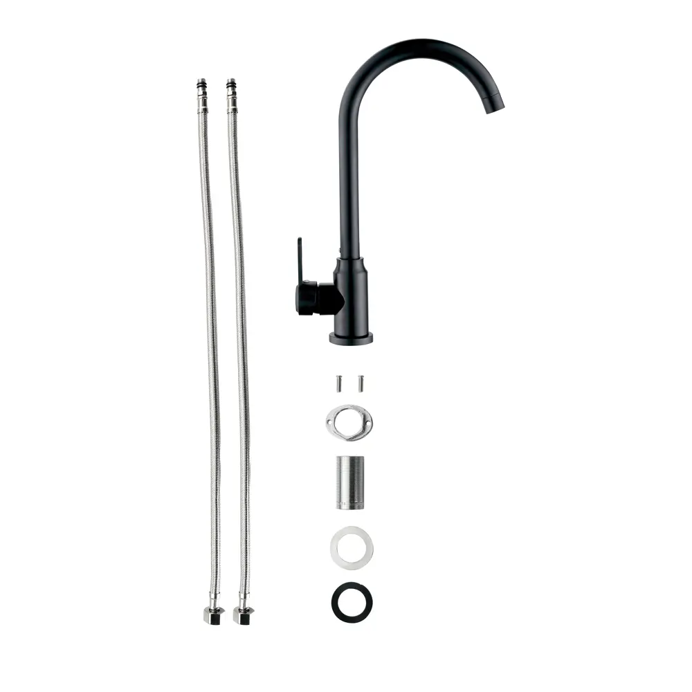 Смеситель кухонный Vidage VFR8631 BL высота 35 см цвет черный STLM-2138122 - Вид №7