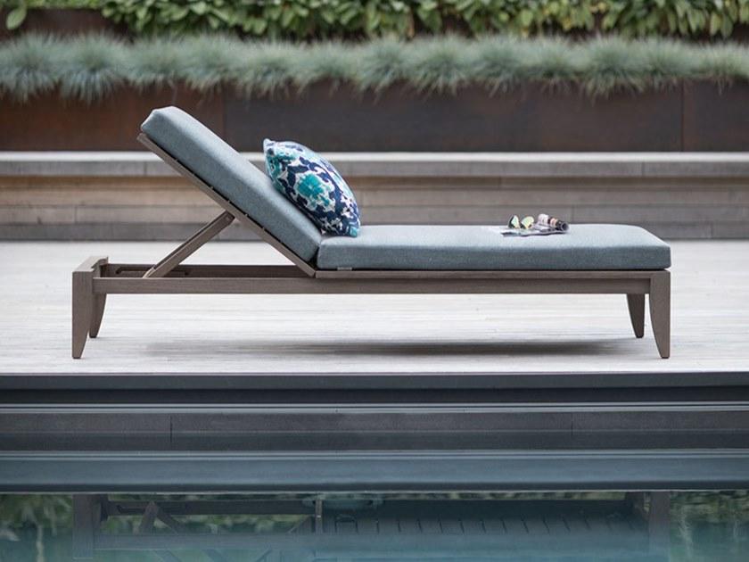 JANUS et Cie Садовая кушетка из тика Relais sun-id-1469148 - Вид №4