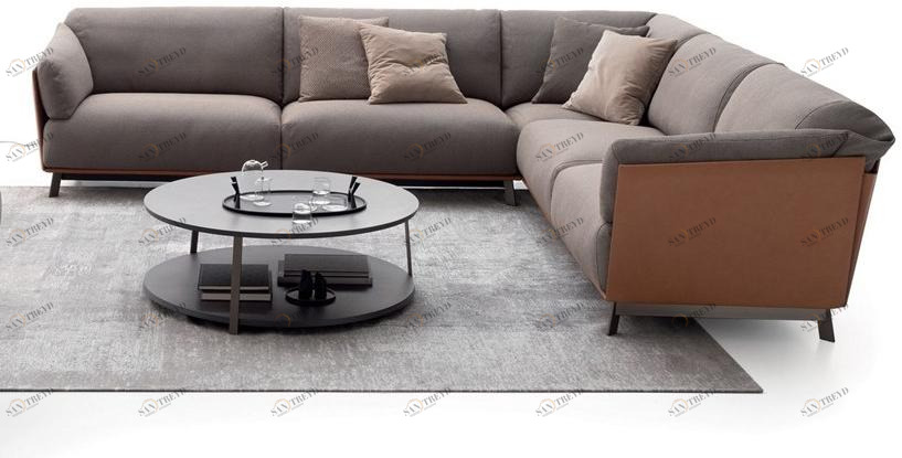 Ditre Italia Модульный угловой диван из ткани Kailua sun-id-1408519