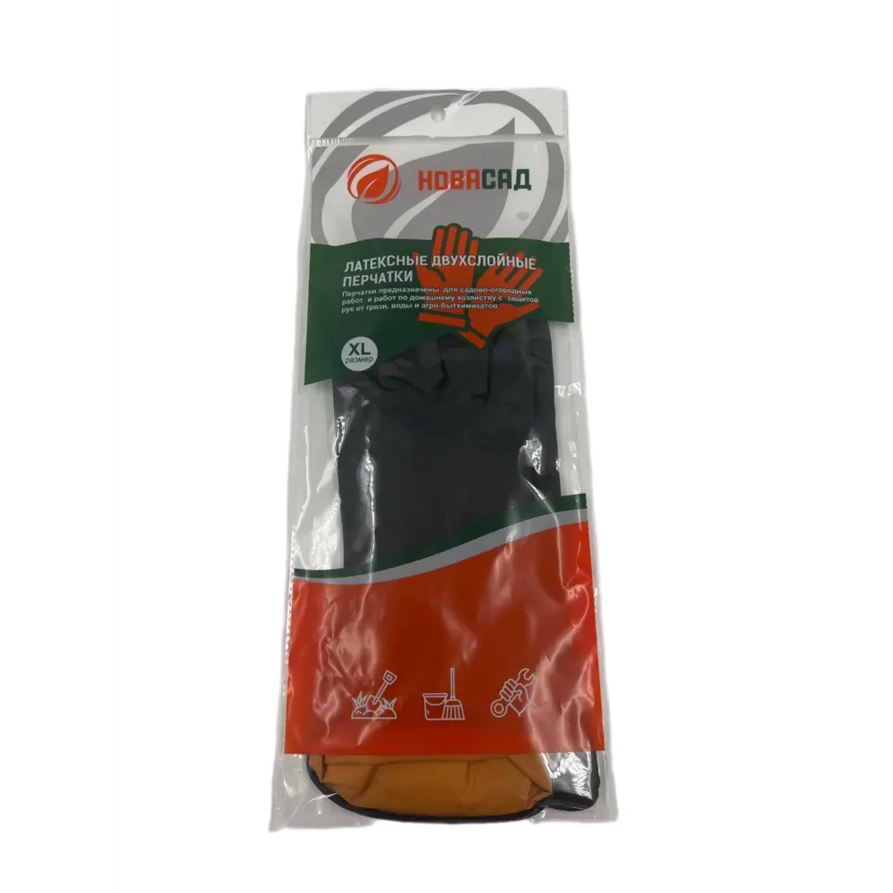 Перчатки латексные усиленные Gl24045 размер XL цвет черный Santreyd STLM-2082695 - Вид №3