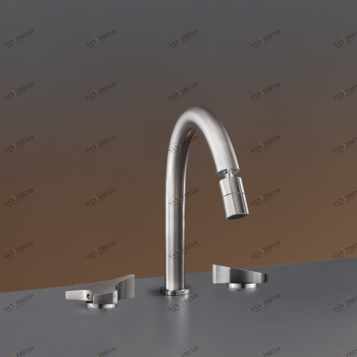 три отверстие смеситель с регулируемым носиком Н. 160 мм  ZIQ73 CEADESIGN 