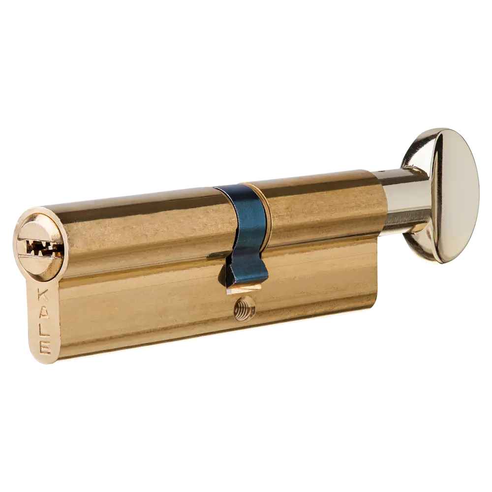 Цилиндр Kale 164SM-100-C-BP, 50х40 мм, ключ/вертушка, цвет золото 82394792 STLM-2104963 