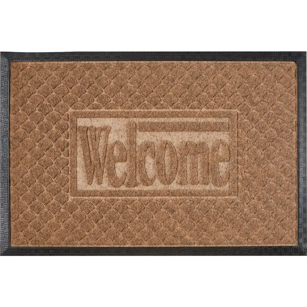 Коврик придверный MONTDENIS KREAFORTA бежевый 40x60 STLM-2082536 - Вид №1