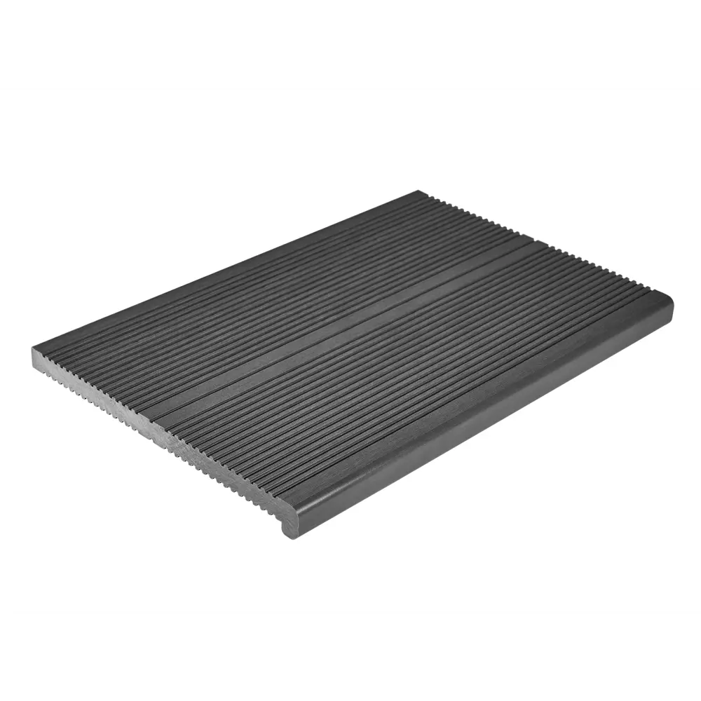 Ступень Groentec прямая ДПК 320x30x3000 мм цвет серый STLM-2159549